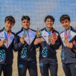 Oro y bronce históricos para Querétaro en voleibol de playa de la Olimpiada Nacional