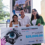 Rodrigo Monsalvo premia a fotógrafos en El Marqués