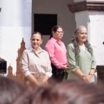 Tania Ruiz recuerda a Josefa Ortiz de Domínguez en San Juan del Río