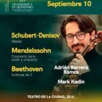 OFEQ toca a Beethoven y Mendelssohn este 10 de septiembre